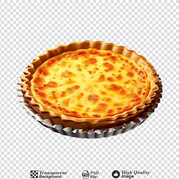 PSD 투명한 배경에 고립 된 quiche