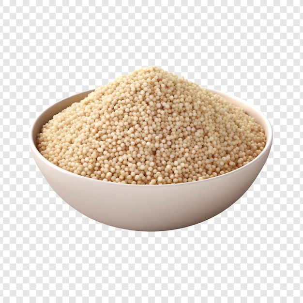 PSD quinoa isolated on transparent background