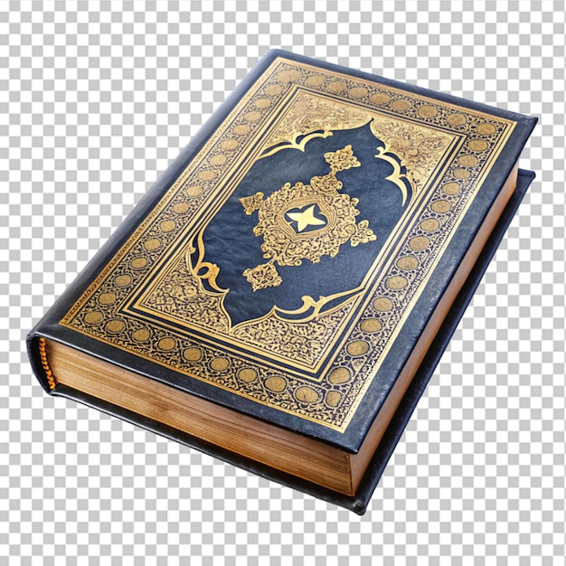 Quran book on transparent background