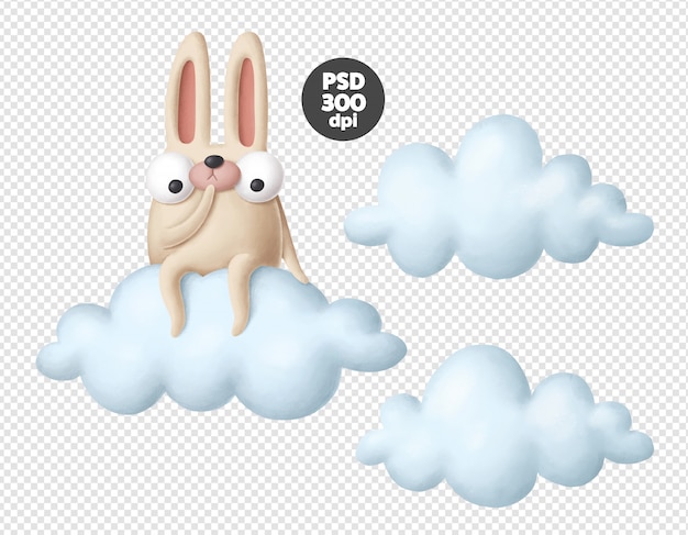 Rabbit on the cloud