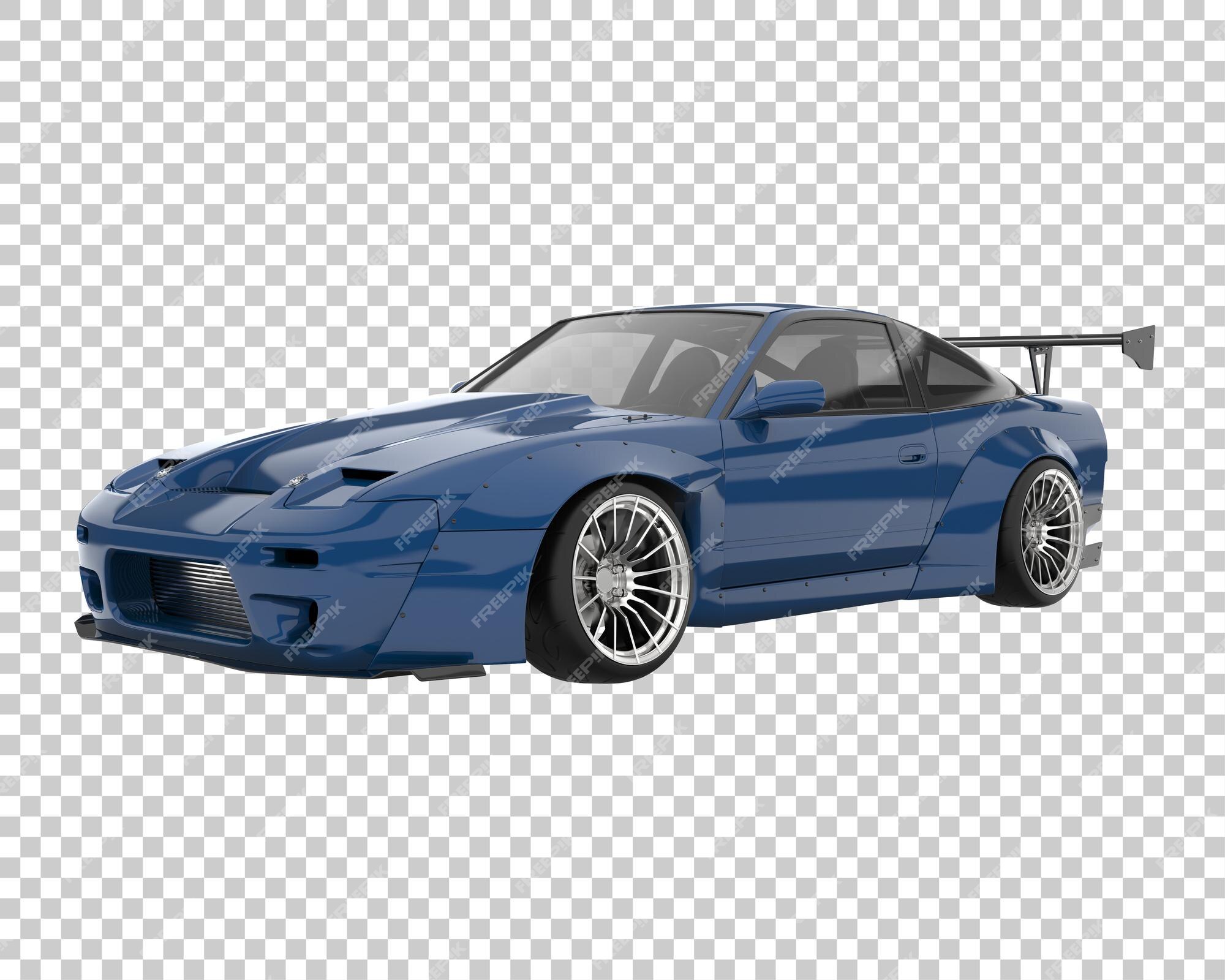 Premium Photo  3d render red race car with no brand name