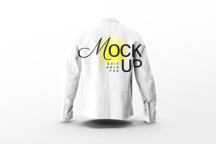 PSD racejas mockup sjabloon psd-ontwerp