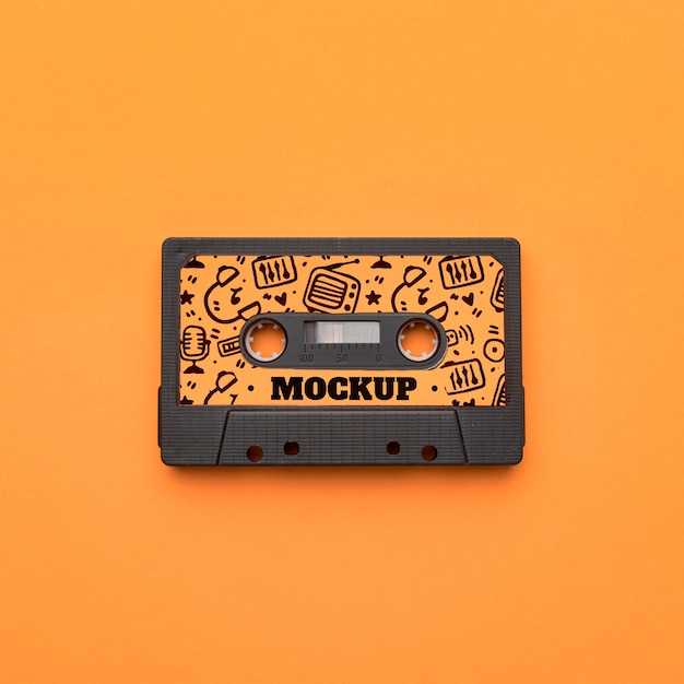 Radi cassette tape with mock-up