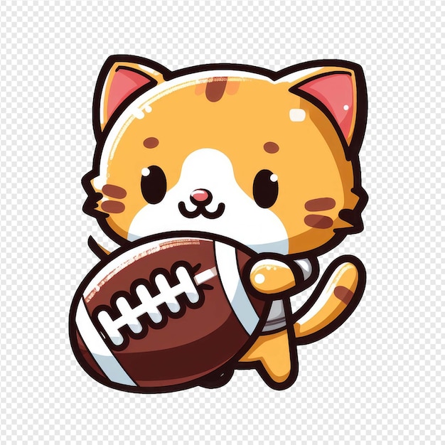 Radiant baby cat png sticker