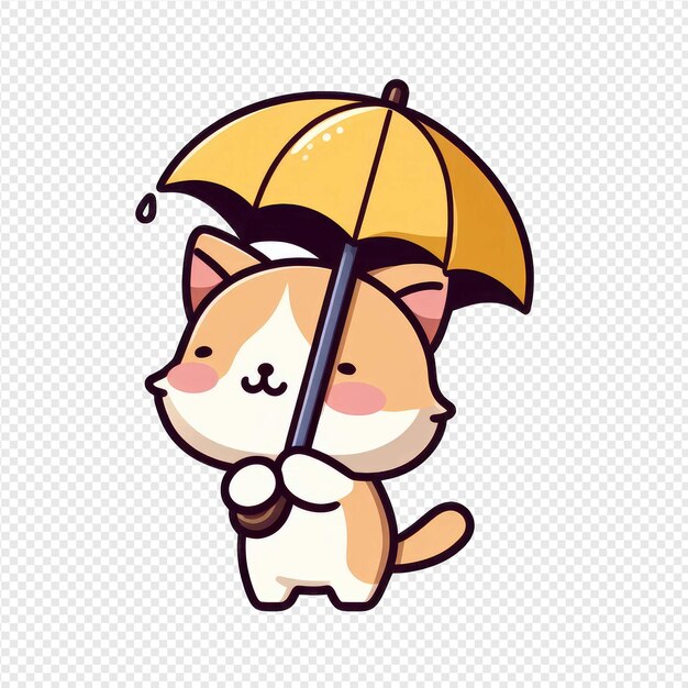 PSD radiant baby cat png sticker