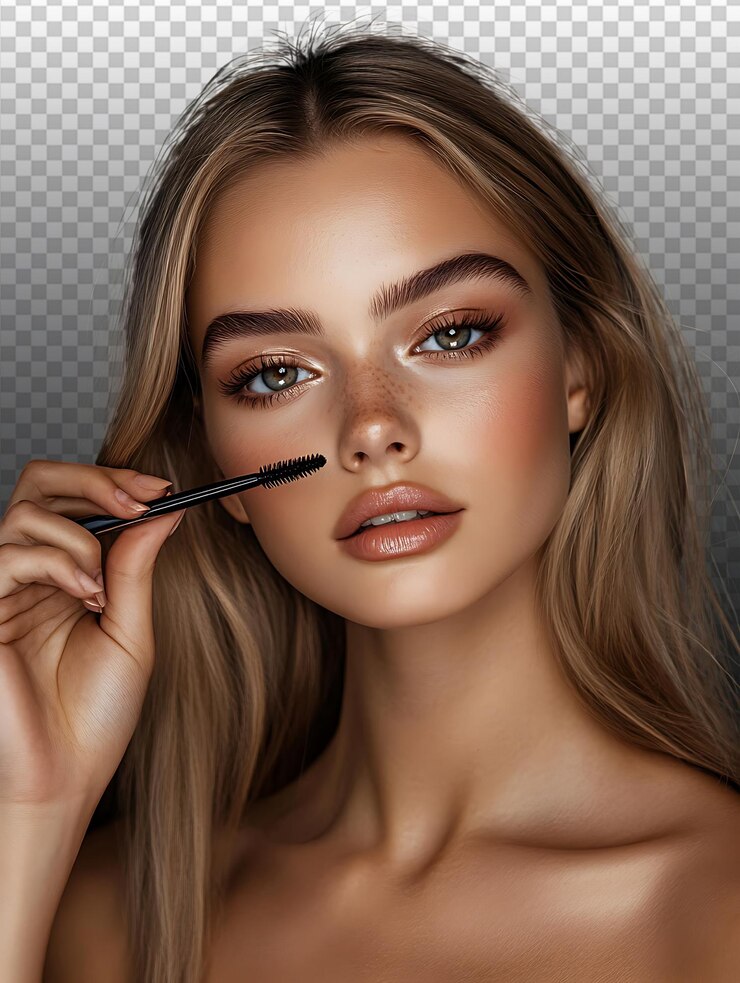 Radiant Beauty Przyciągająca sesja zdjęciowa makijażu w studiu