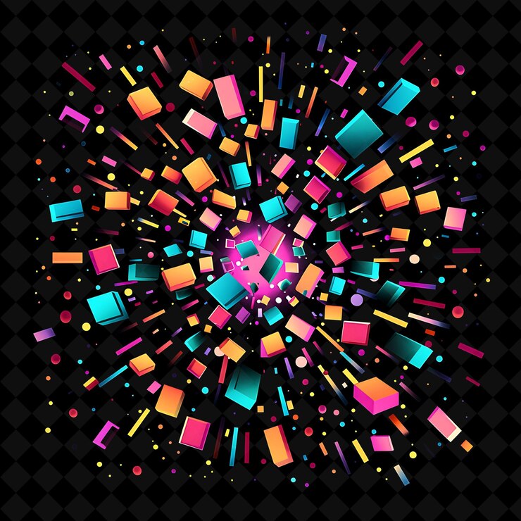 PSD radiant licorice allsorts arranged with shattered licorice p neon color food drink y2k collection