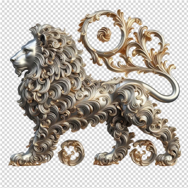 PSD radiant riches captivating 3d gold rendering