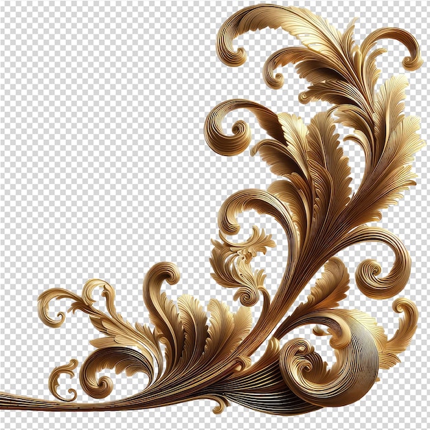 PSD radiant riches captivating 3d gold rendering