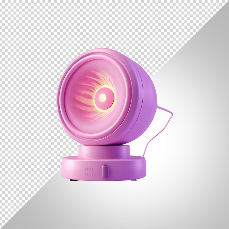 PSD radio 3d render