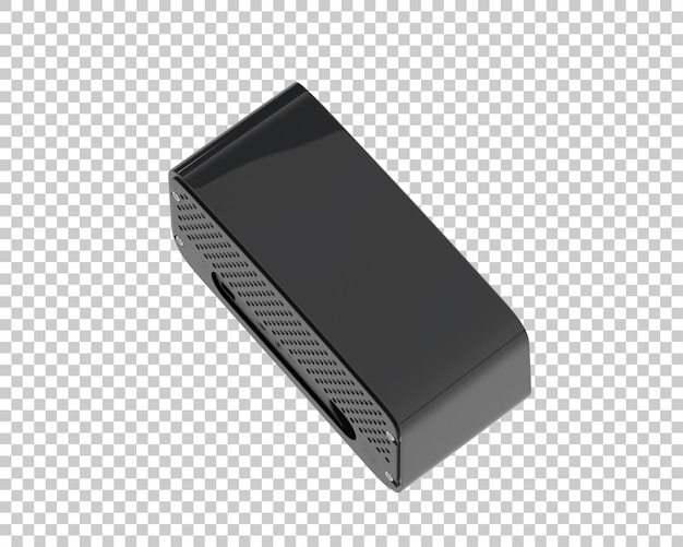 白い背景の 3 d レンダリング図に分離されたラジオ