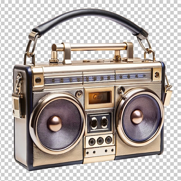 PSD radio retro png