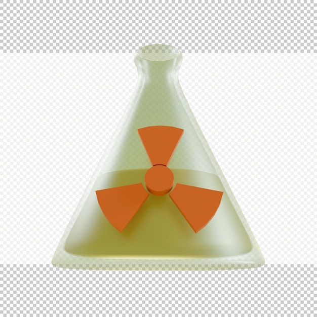 PSD radioactive chemical tube
