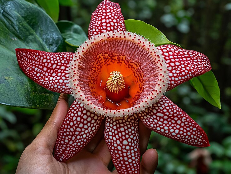 PSD rafflesia arnoldi: 透明的背景