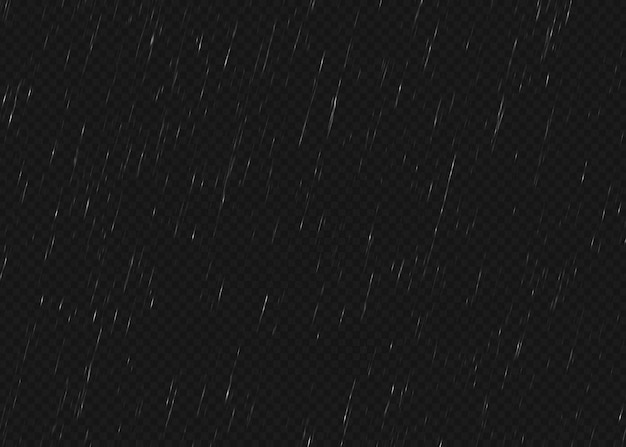 Rain isolated transparency background