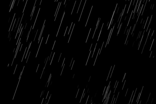 PSD rain with dark background picture