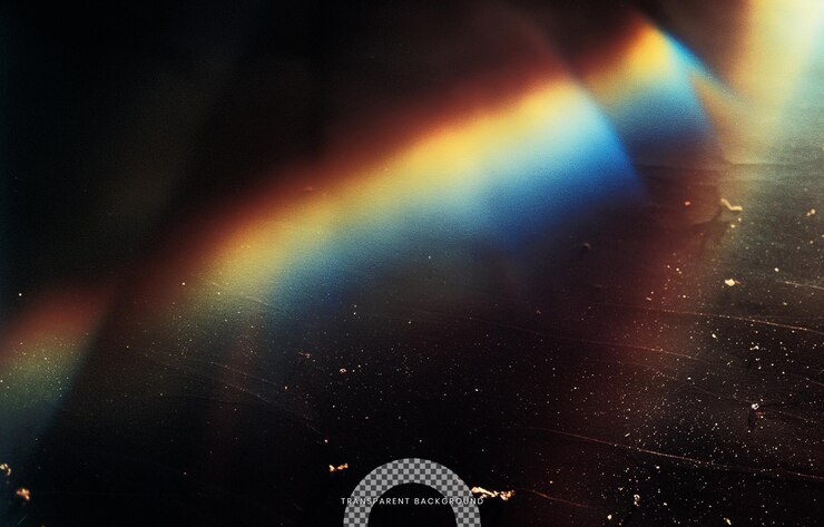 PSD rainbow of light a grain