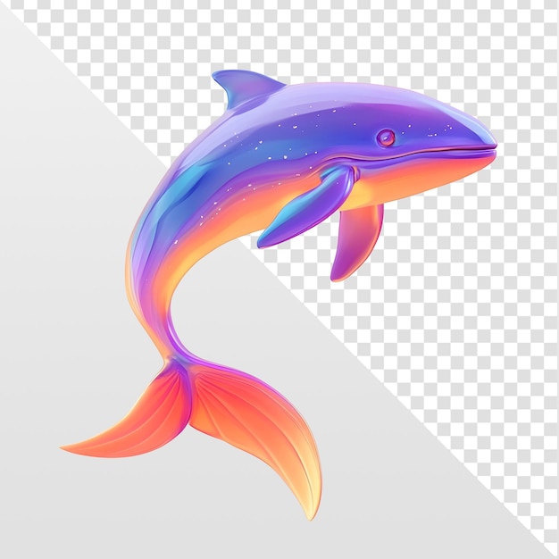 Rainbow Orca