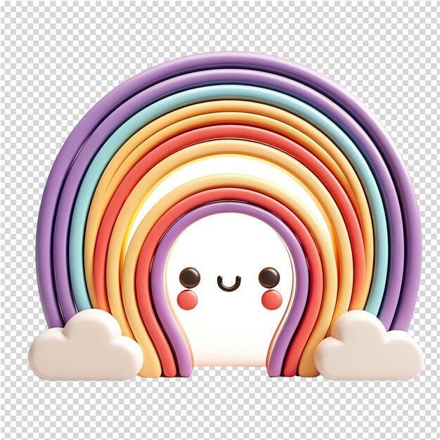 PSD un rainbow con un rainbow sulla copertina