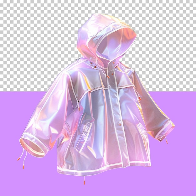 PSD a raincoat isolated object transparent background