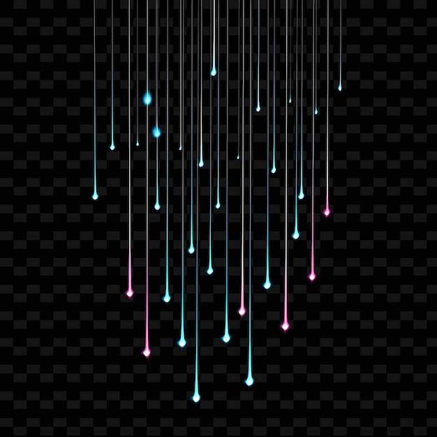 PSD raindrop crystal clear droplet neon lines umbrellas droplet png y2k shapes transparent light arts