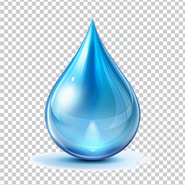 PSD raindrop refuge on transparent background