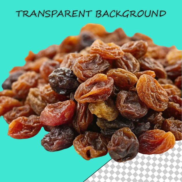 PSD raisins dried