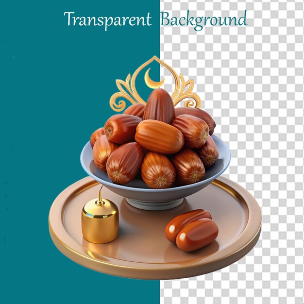 PSD raisins isolated on transparent background