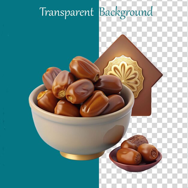 PSD raisins isolated on transparent background