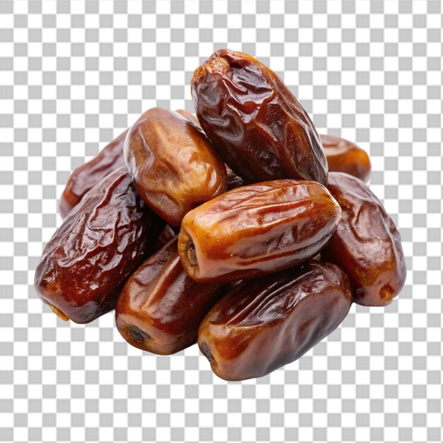 PSD raisins isolated on transparent background