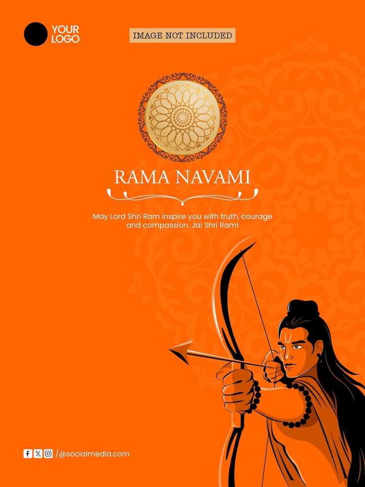 PSD rama navami viering een spiritueel en cultureel festival