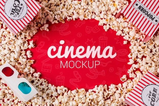 Rama z popcornu