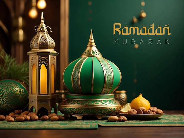 Sfondo del ramadan per la carta regalo