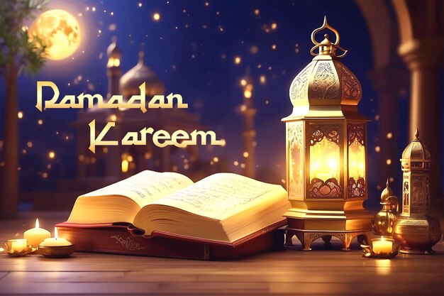 Ramadan background template design