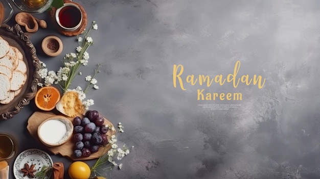 PSD ramadan background with great lighting