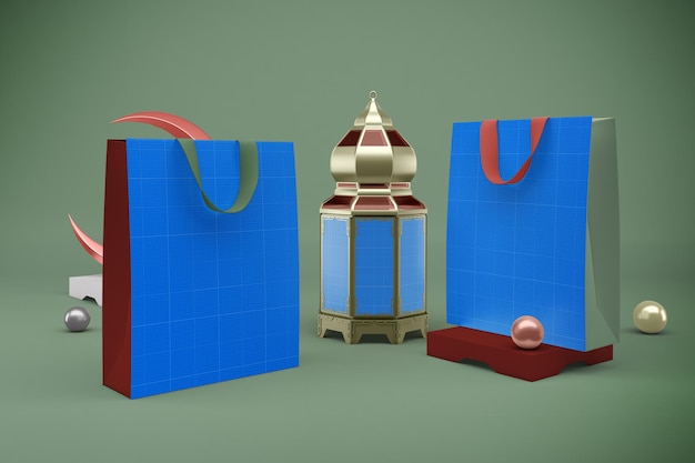 Ramadan Bag Mockup