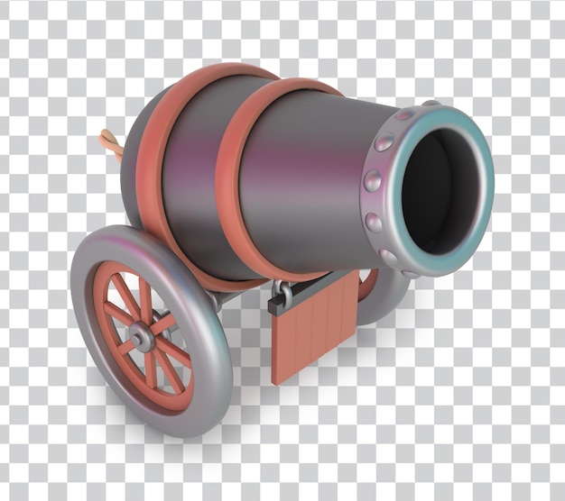 Ramadan Cannon From The Left Side