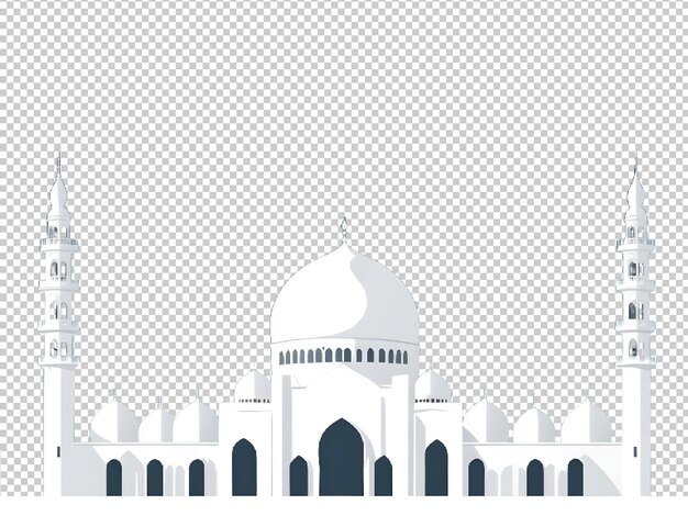 PSD ramadan concept mosque png