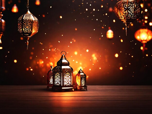 PSD ramadan eid mubarak sfondo islamico migliore qualità carta da parati iper realistica