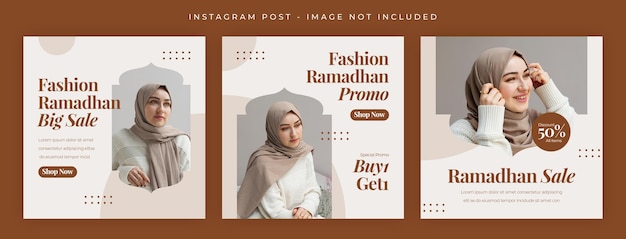 Ramadan fashion sale instagram-berichtsjabloon