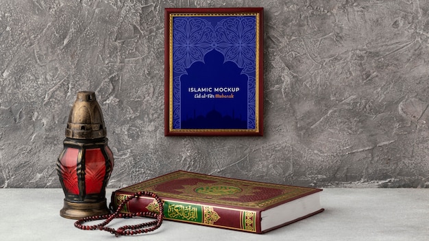 Ramadan frame design mockup