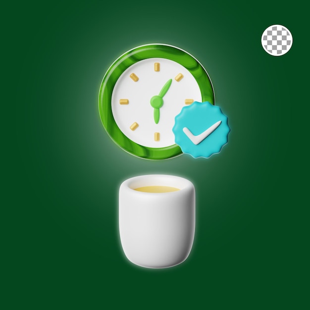 Ramadan Iftar 3d Icon Illustration