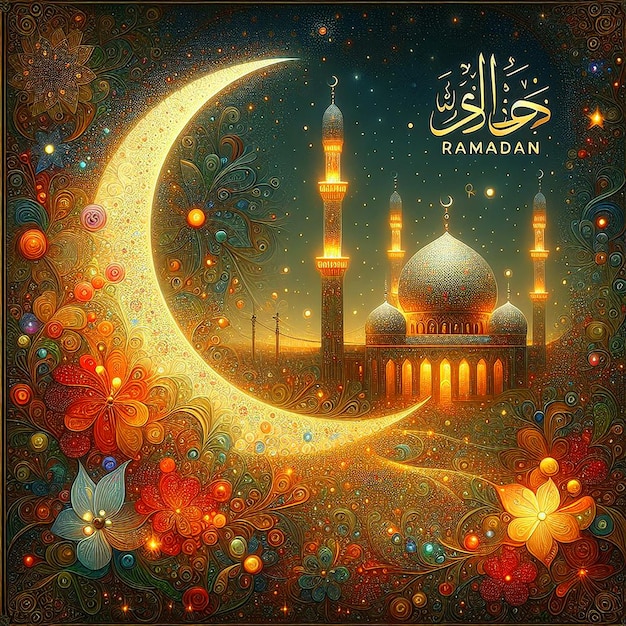 PSD sfondo di ramadan kareem