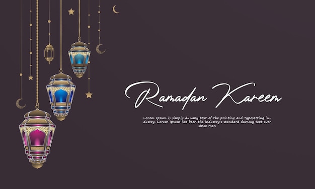 ramadan kareem beautiful background