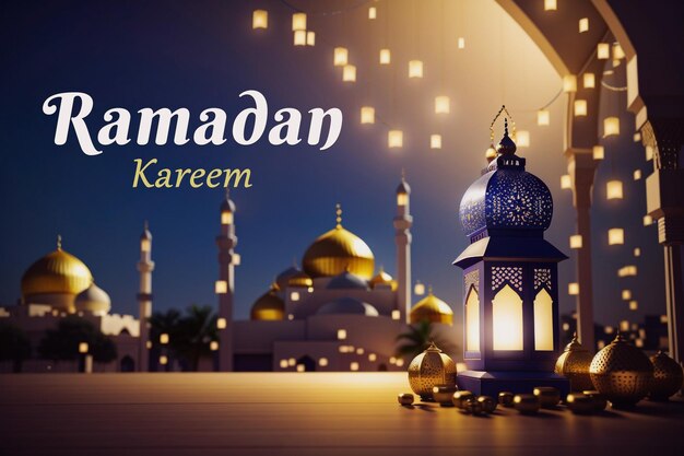 Ramadan Kareem celebrate background