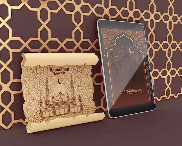 Ramadan kareem concept mock-up