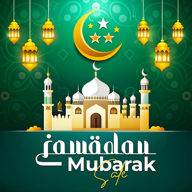Ramadan Kareem decoratieve festival ontwerp sjabloon