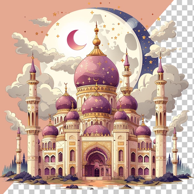 PSD ramadan kareem ilustracja png