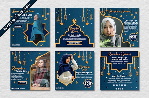 Ramadan kareem instagram template