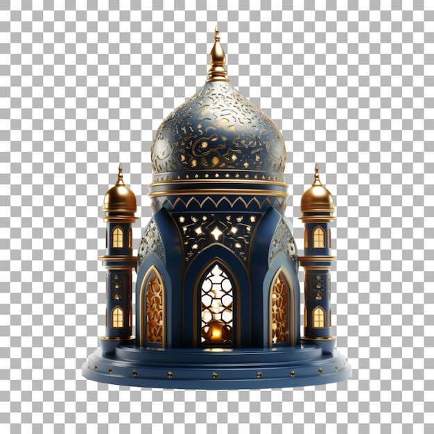 Ramadan Kareem Islamska Dekoracja Na Przezroczystym Tle